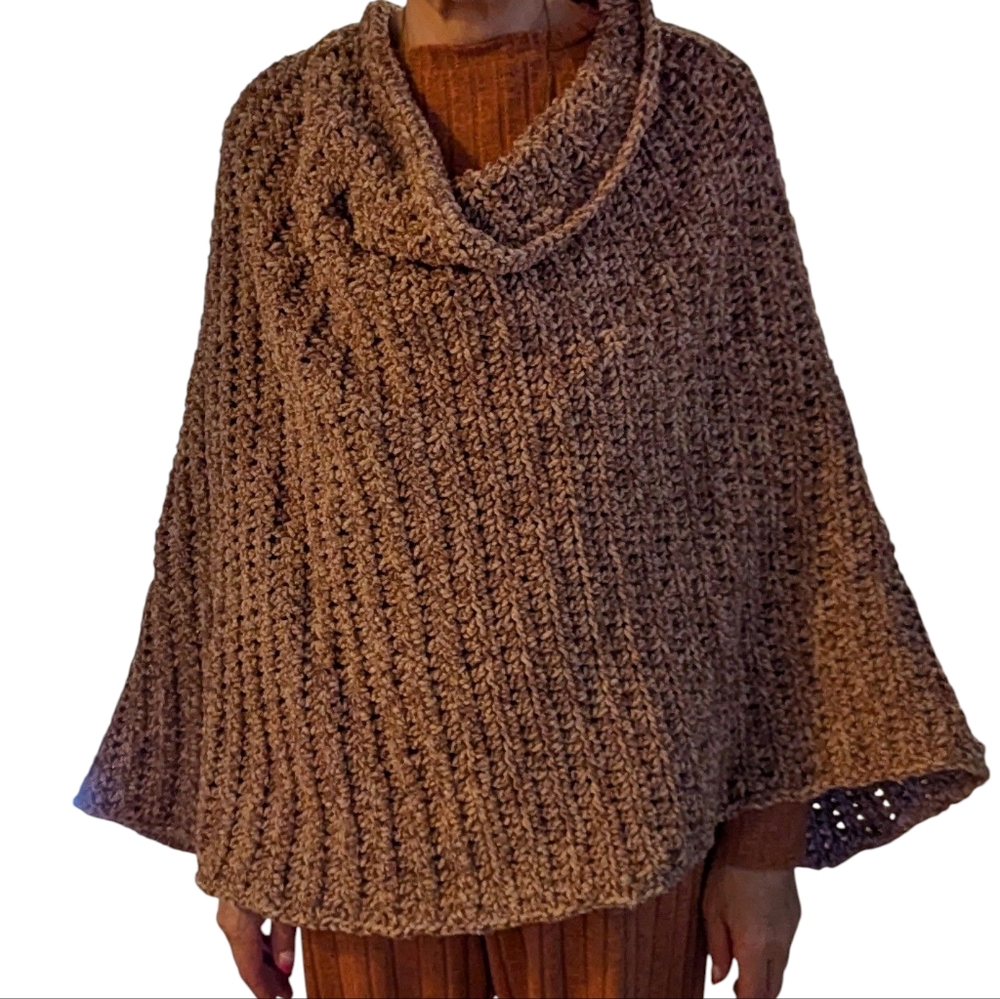 Handmade Crochet Poncho